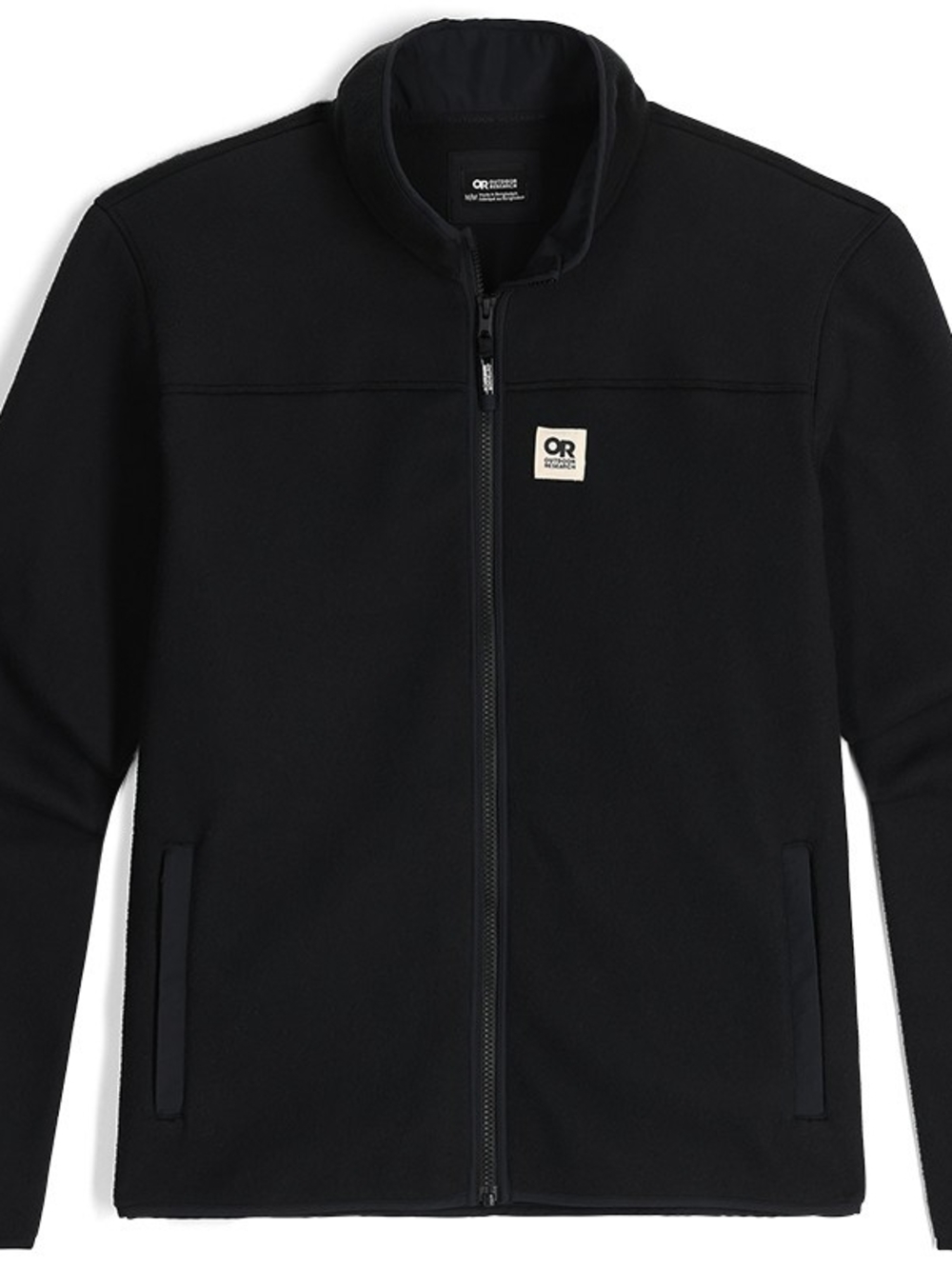 Outdoor Research Black Full-Zip Tokeland Fleece Jacket
